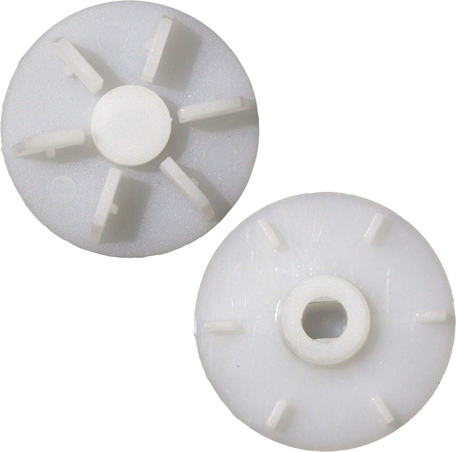 Picture of Plastic Mixer Grinder Motor Clutch 4 cm 6Teeth- 1 Pcs White (not screw)