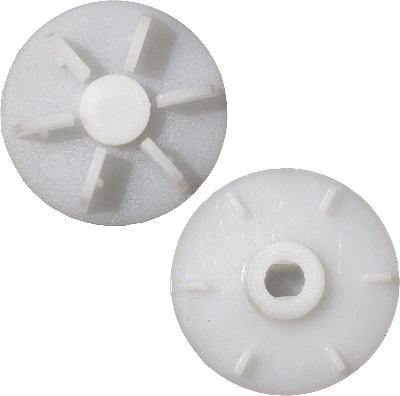 Picture of Plastic Mixer Grinder Motor Clutch 4 cm 6Teeth- 1 Pcs White (not screw)