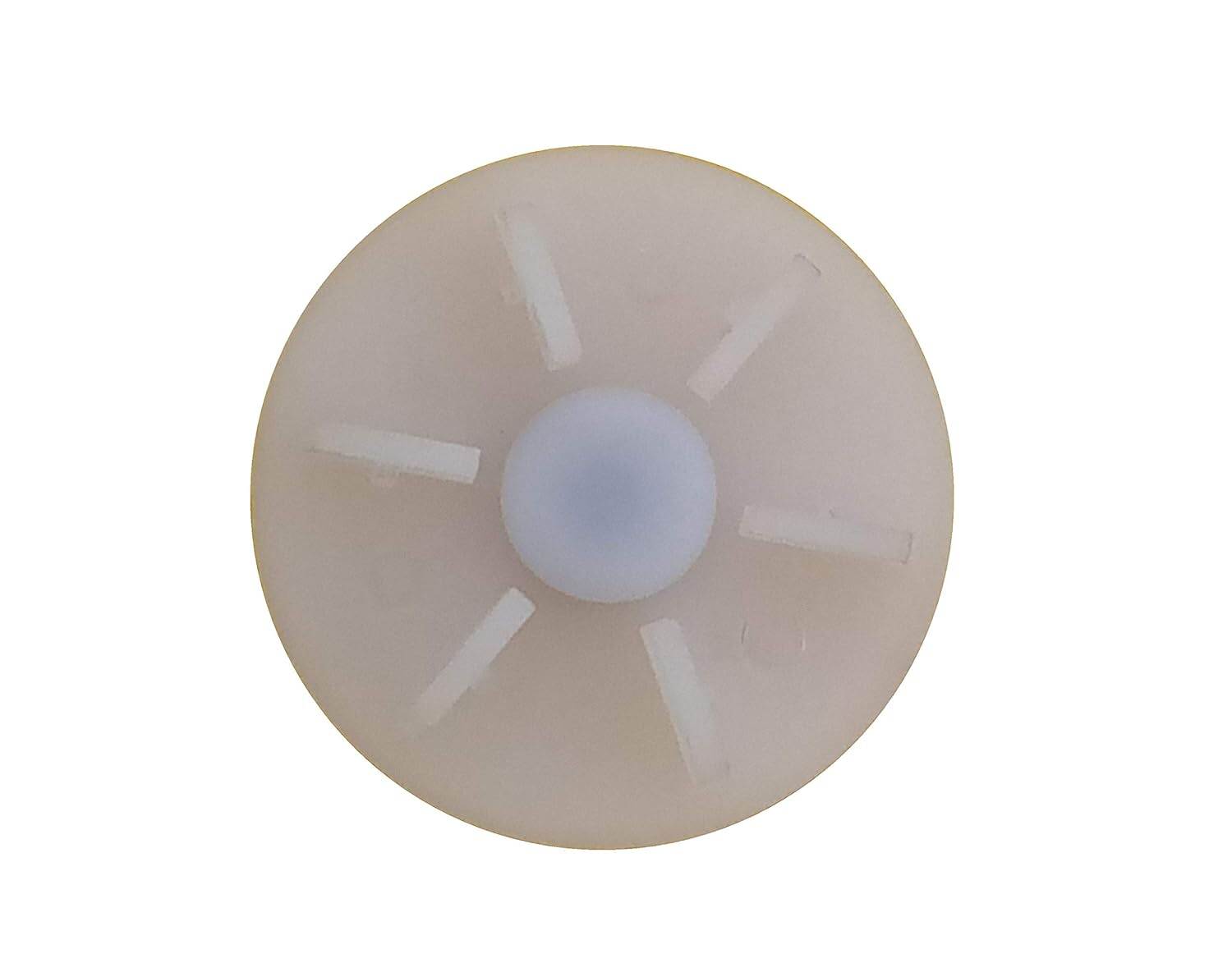 Picture of Plastic Mixer Grinder Motor Clutch 4 cm 6Teeth- 1 Pcs White (not screw)