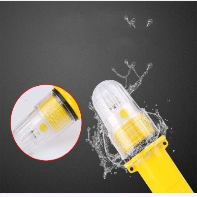 Picture of Underwater LED Fishing Light Underwater LED Twinkle Torpedo Fishing Net Light Attracting Fishing Light (Multicolor)