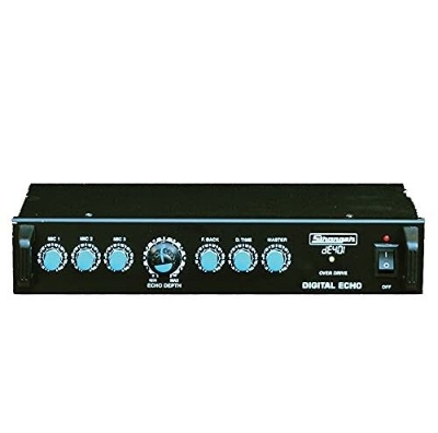 Picture of Stranger Digital Echo DE401 Mixer Pre-amplifier for Echo, Reverb, Chorus, Effects 1Pcs Black (Black)