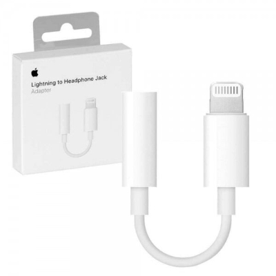 Picture of Lightning To 3.5MM Headphone Adapter No need Bluetooth (White)