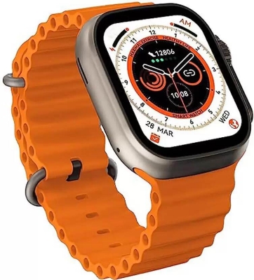 Picture of Watch 9 Ultra 49mm Unisex Smart Watch Series 9 2.19" Sport NFC Smartwatch Bluetooth Call Waterproof With Wireless Charger & Strip  for Apple & Android (Multicolor)