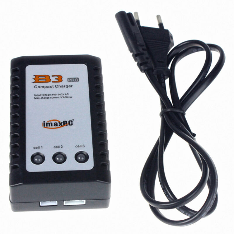 Picture of IMax B3 Compact Balance Charger Fit For 2S 3S 7.4V 11.1V LiPo Battery Black (Black)