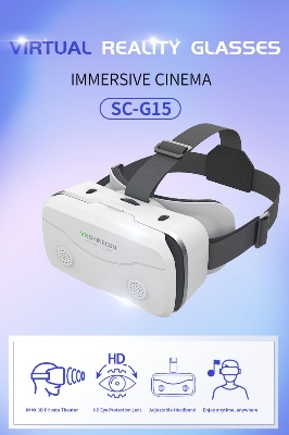 Picture of VR SHINECON SC-G15 Virtual Reality Glasses for 4.5-7 inch Smartphones (Multicolor)