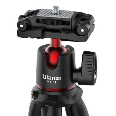 Picture of Ulanzi MT-11 Multifunctional Flexible Octopus Gorillapod Tripod with Ball Head & Phone Mount (Black)