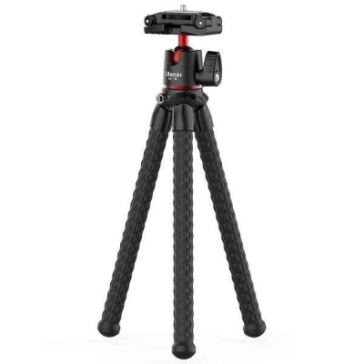 Picture of Ulanzi MT-11 Multifunctional Flexible Octopus Gorillapod Tripod with Ball Head & Phone Mount (Black)
