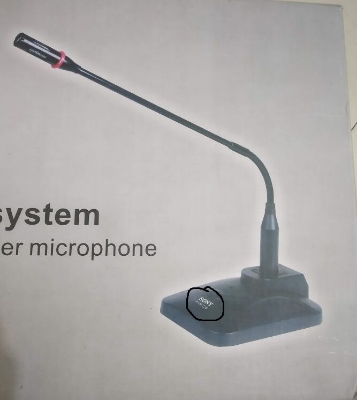 Picture of Sony ECM 728 Conference Microphone Goose neck Condenser Microphone Black (Black)