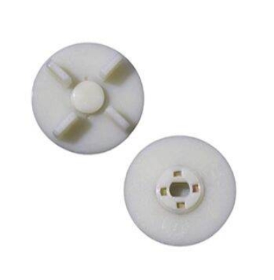 Picture of Mixer Grinder Jar Blender Motor Coupler 4CM 4 Teeth Round No Screw White (White)