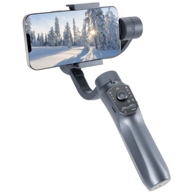 Picture of F10 Pro Gimbal 3-Axis Stabilizer for Smartphone iPhone Handheld Automatic Selfie Stick 360 Rotation Face Tracking APP Video Camera Stabilized (Black)