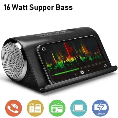 Picture of LP V9A Wireless Bluetooth Portable Speaker Super Bass with Stand Phone (Multicolor)