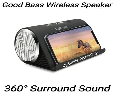 Picture of LP V9A Wireless Bluetooth Portable Speaker Super Bass with Stand Phone (Multicolor)