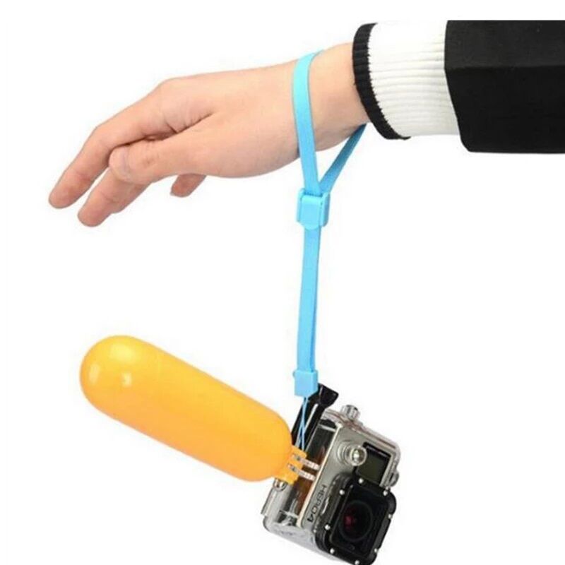Picture of Gopro Float Bobber Hand Grip Mount For Go Pro Hero 8 7 5 Black h9 SJCAM SJ5000 SJ7 SJ6 Yi 4K Go Pro Accessory (Yellow)
