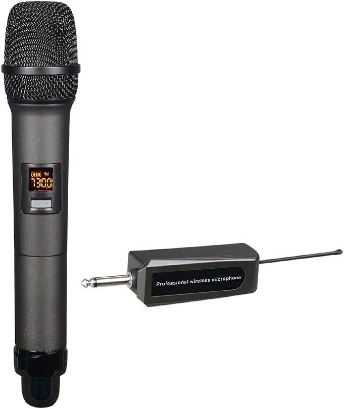 Picture of SHENGFU W14 WIRELESS MICROPHONE HANDHELD BLACK (Black)