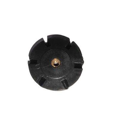 Picture of Blender Motor Connector Spare Parts Plastic Pulley 3.5cm 6 teeth Black  - 1pcs (Black)