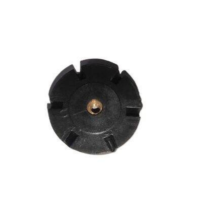 Picture of Blender Motor Connector Spare Parts Plastic Pulley 3.5cm 6 teeth Black  - 1pcs (Black)