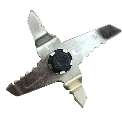 Picture of Blender Blade Replacement, 4-Blade Juicer Replacement Blade, Blender Replacement Parts 1 pcs (Silver)