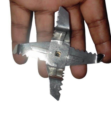 Picture of Blender Blade Replacement, 4-Blade Juicer Replacement Blade, Blender Replacement Parts 1 pcs (Silver)