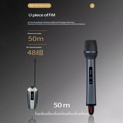 Picture of Shengfu TX-11 Wireless Rechargeable Microphone (Black)