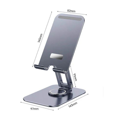 Picture of mary MK-61 Aluminum Alloy Desktop Phone Stand (Silver)