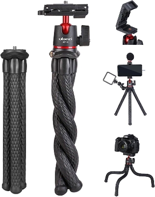 Picture of Ulanzi MT11 Octopus Tripod For DSLR Camera & Smartphones (Black)