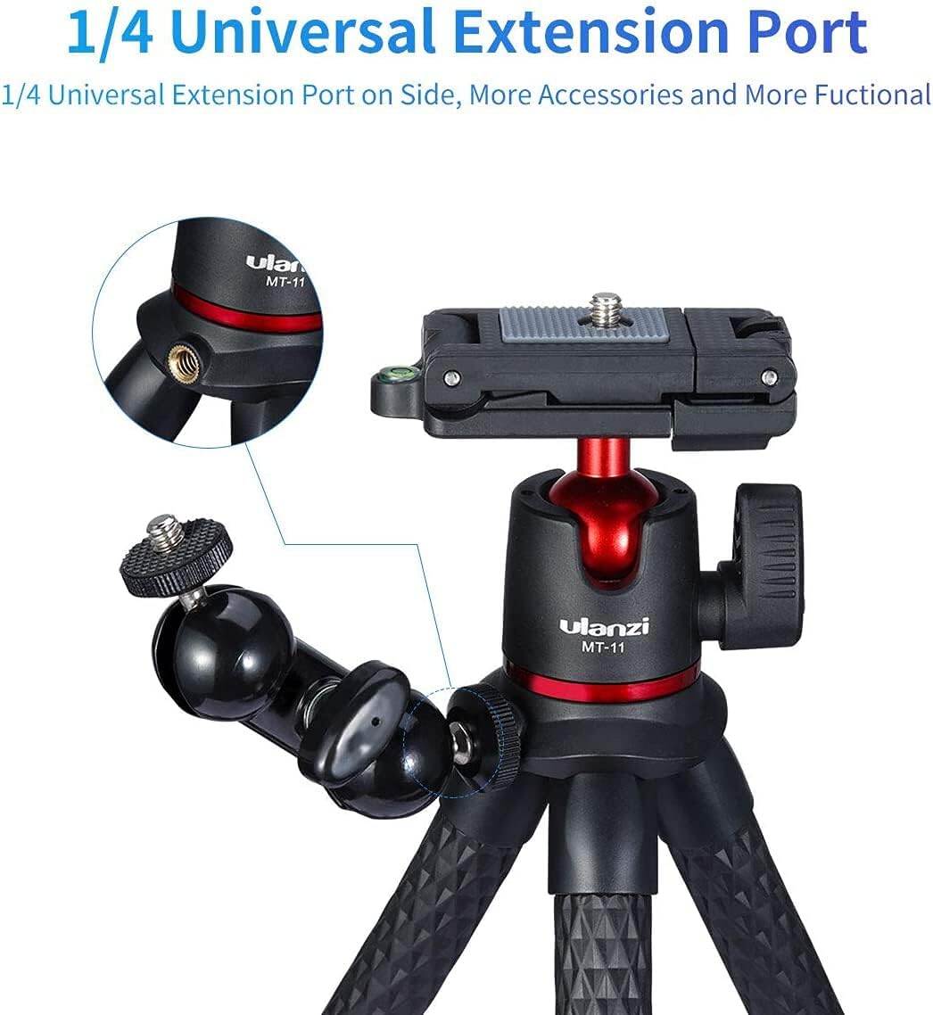Picture of Ulanzi MT11 Octopus Tripod For DSLR Camera & Smartphones (Black)