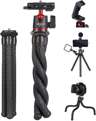 Picture of Ulanzi MT11 Octopus Tripod For DSLR Camera & Smartphones (Black)