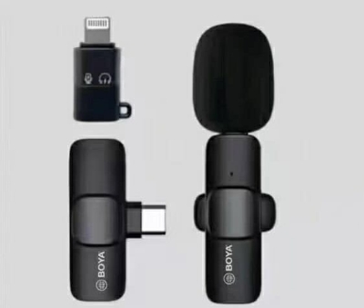Picture of BOYA BY-MW3 Wireless Microphone Microphone Type C For Android Phone (Black)