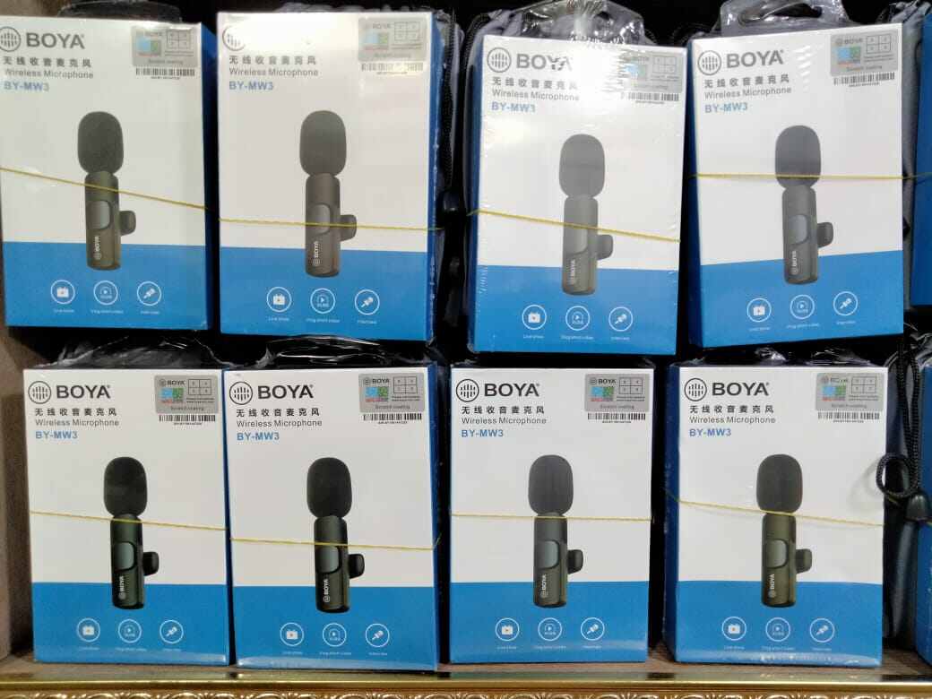Picture of BOYA BY-MW3 Wireless Microphone Microphone Type C For Android Phone (Black)