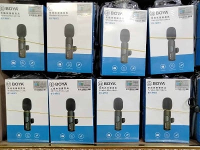 Picture of BOYA BY-MW3 Wireless Microphone Microphone Type C For Android Phone (Black)