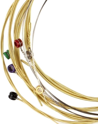 Picture of Orphe TX620 Acoustic Guitar Strings Gold (Gold)