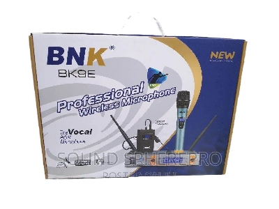 Picture of Professional UHF BNK - BK9E, 2in1 wireless microphones (1 Headband, 1 Hand Microphone) 