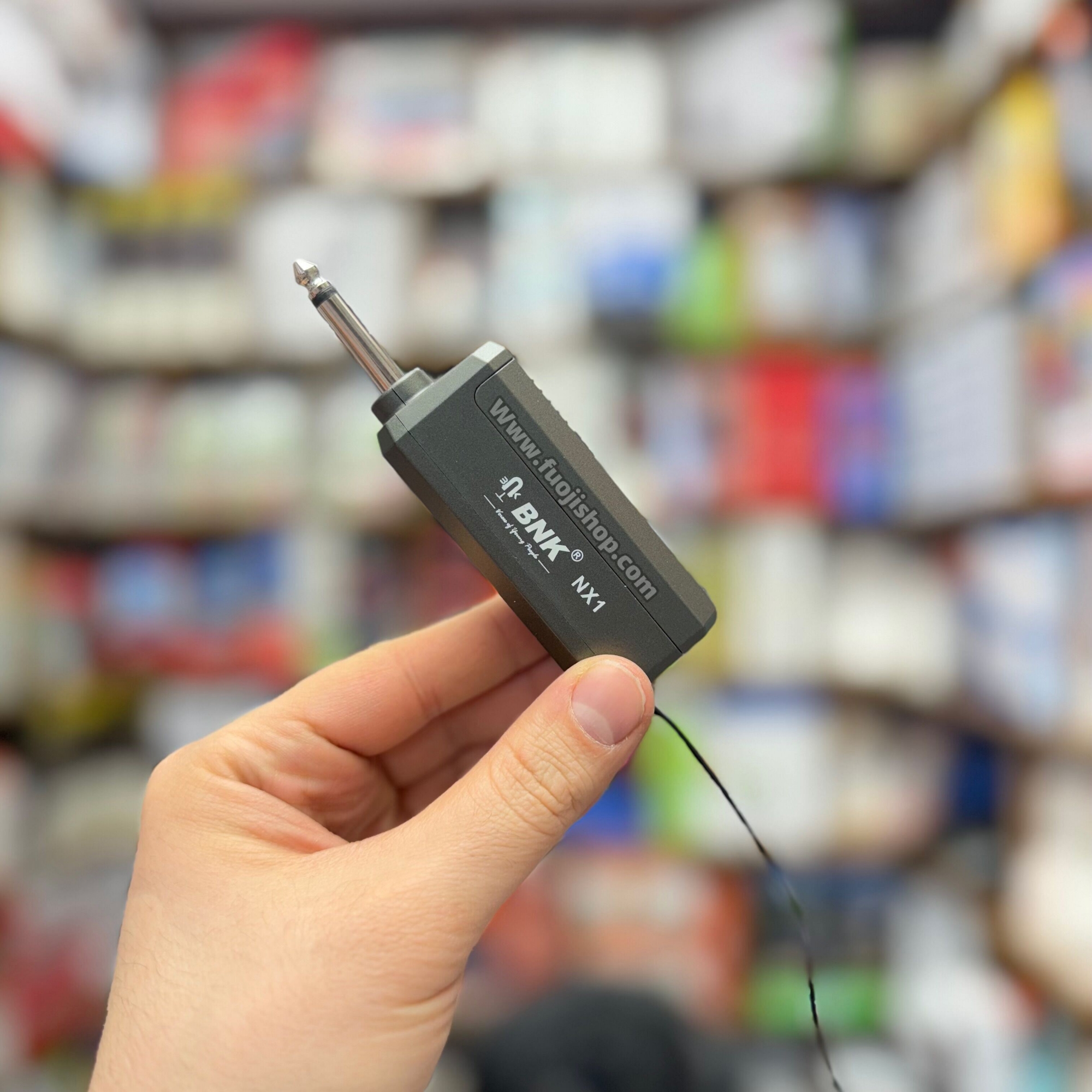 Picture of BNK NX1 Handheld Wireless Microphone with Rechargeable Receiver (Grey)