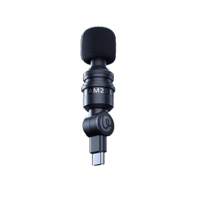 Picture of Ulanzi AM23 Microphone Portable Audio Video Recording Mini Mic for iPhone Android Live Broadcast Gaming Phone Gopro DJI Laptop 