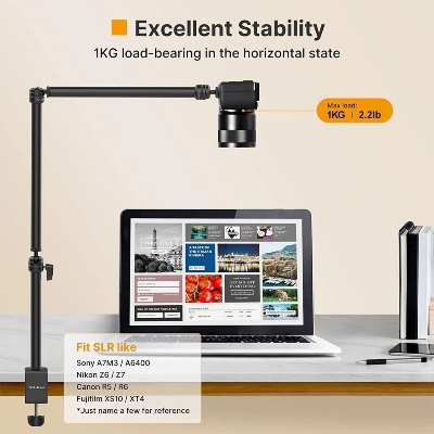 Picture of Ulanzi VIJIM LS08 Flexible Arm Professional Live Streaming Stand Equipment (Black)