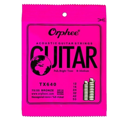 Picture of Orphee TX640 Acoustic Guitar String (TX640)