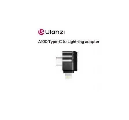 Picture of Ulanji Type-C to Lightning Adapter Port for iPhone 15 16 13 14 Samsung Xiaomi Vivo OPPO Android Smartphone (Black)