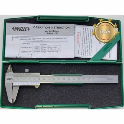 Picture of Analog Vernier Calipers 6 Inch Vernier Schel Or Slide Caliper Good Quality Vernier Calipers 6'' Inch With Plastic Box Same As Picture