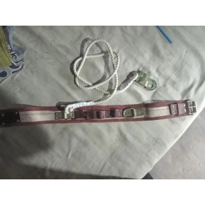Picture of Safety Belt/ Construction Workers Safety Belt I Udyogi /Seat Belts Tree Climbing Equipment Tree Pruning Installation Stairs Climbing Safety Devices