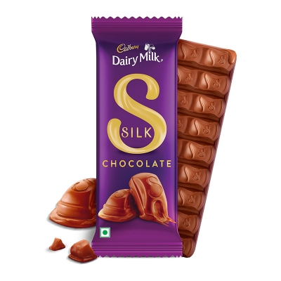 Picture of Cadbury Dairy Milk Silk Plain Chocolate 60 Gm - 30 Pcs Box