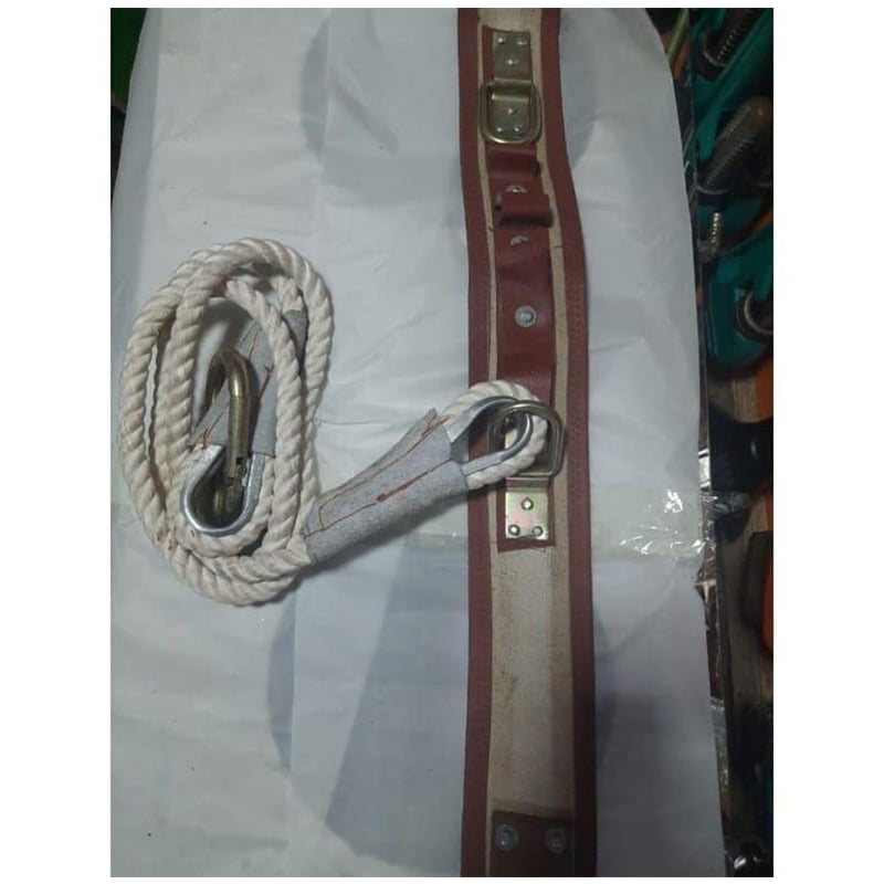 Picture of Safety Belt/ Construction Workers Safety Belt I Udyogi /Seat Belts Tree Climbing Equipment Tree Pruning Installation Stairs Climbing Safety Devices