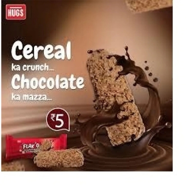 Picture of HUGS Flako - Chocolate Cereal (30 Pcs) Bars (300 G)