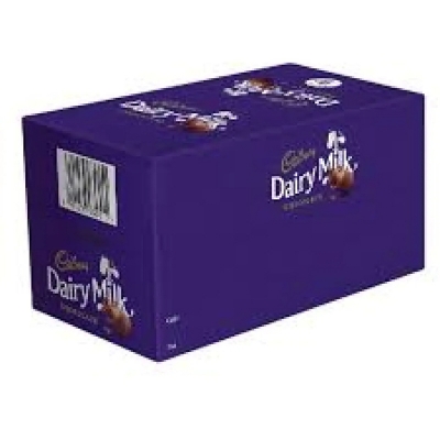 Picture of Indian Cadbury Dairy Milk Chocolate 20rs 40 Pcs