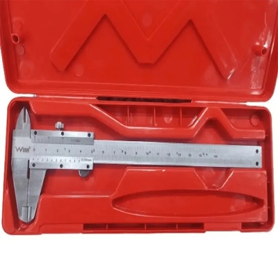 Picture of Professional Venier Caliper 6 Inch ,Double Scale Vernier Caliper With Plastic Box Same As Picture