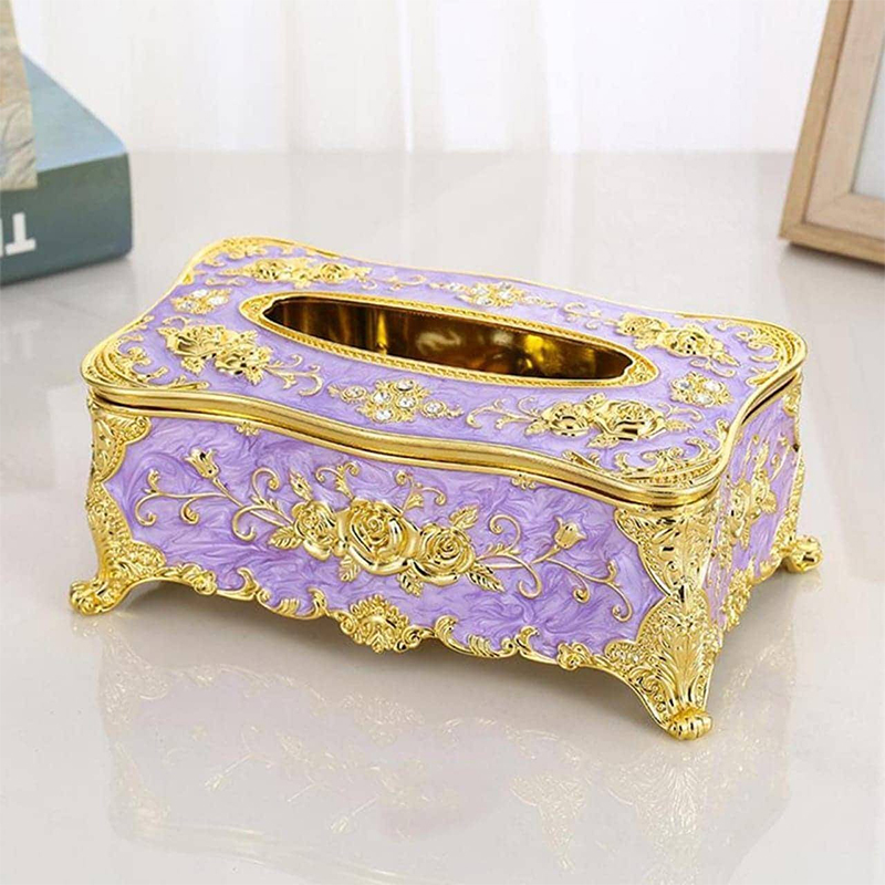 Picture of ফাইবার প্লাস্টিকের লাক্সারি টিস্যু বক্স-Luxury E Style Tissue Box