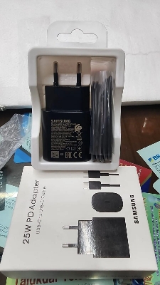 Picture of Samsung 25W USB-C Power Adapter with Cable Official Product (Black)