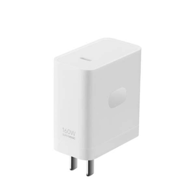 Picture of 160Watt Charger with Cable C to C Cable Compatible with One Plus SUPERVOOC 11R/11/11 Pro/12/12R/12 Pro/Nord CE 4/Lite/Ace (MDH-141) (White)