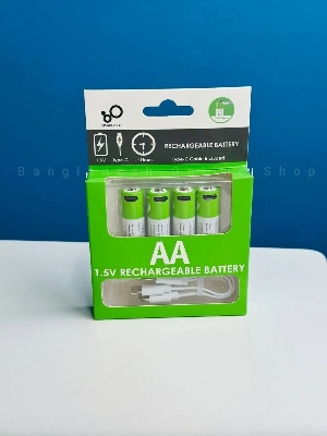 Picture of Smartoools Type-C Rechargeable Batteries AA 4 Pcs (Blue)