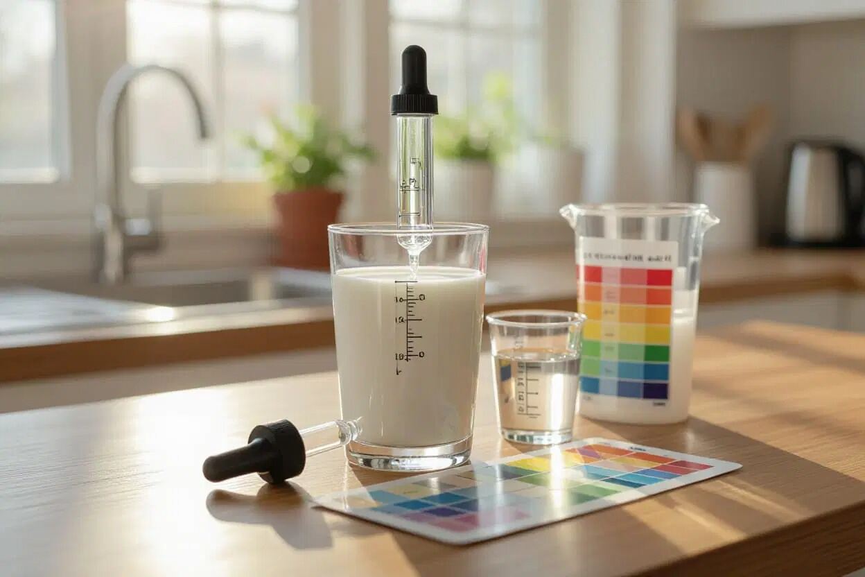 Picture of Cowbell Lactometer For Milk Purity Test (Multicolor)