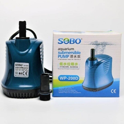 Picture of 25 Watt  Submersible water Pump ac220-240Volt, flow Max 1800L/H, hight max 1.5M SOBO WP-200D For Aquarium Pump Filter Pump (Multicolor,0.4)